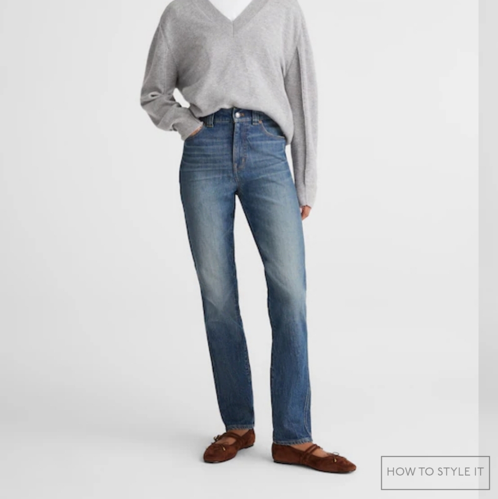 Madewell The Perfect Vintage Dark Wash Jean Size 29